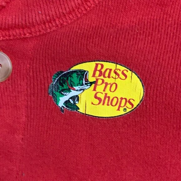 Red Long John Toddler Bass Pro Pajama Butt Flap Red Christmas Outdoors Cabin 3T - Picture 7 of 13